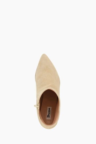 Dune navy ankle boots clearance