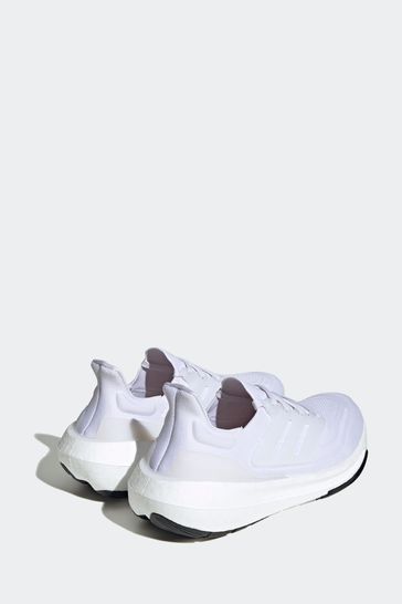 adidas White Ultraboost Light Trainers