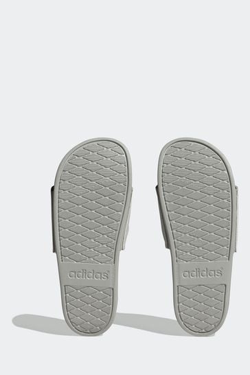 Buy adidas Grey Sportswear Adult Adilette Comfort Slides from Next