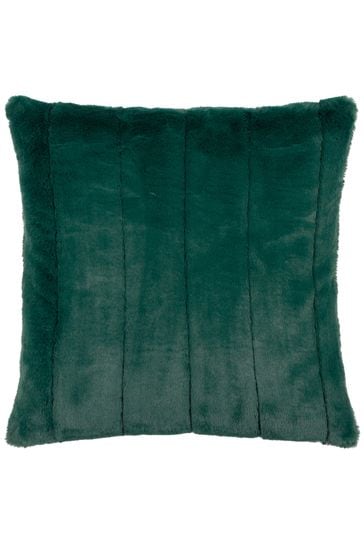 Buy Riva Paoletti Green Empress Alpine Faux Fur Cushion from Next