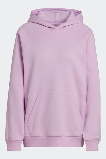 Adidas purple hoodie best sale women's