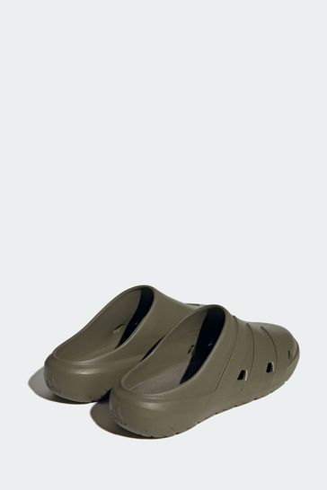 Adidas olive green sandals best sale