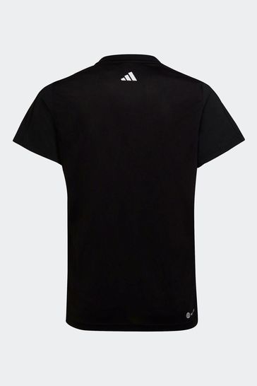 Plain top black adidas