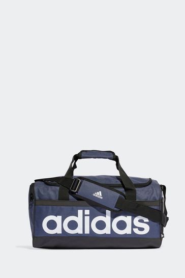 adidas Blue Linear Duffle Bag