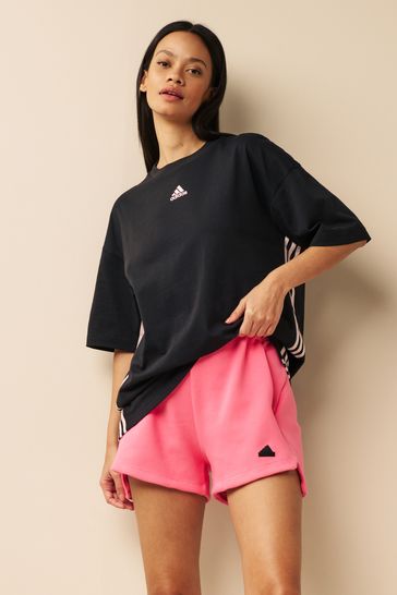 Adidas pink shorts best sale mens