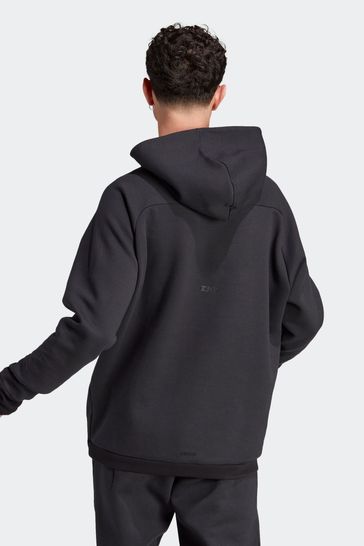 Adidas black premium hoodie sale