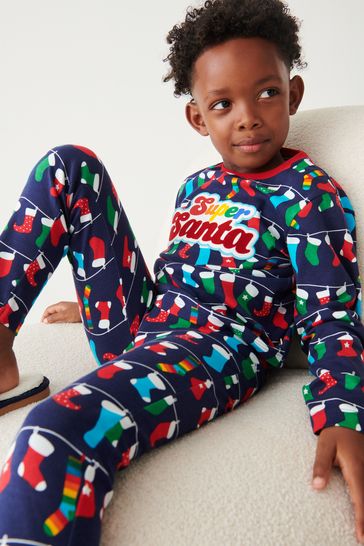 Buy Little Bird by Jools Oliver Navy Navy Christmas Super Santa