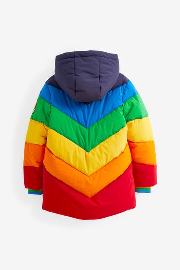 Oshkosh rainbow puffer on sale jacket