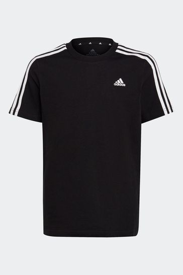 adidas Black U 3S T-Shirt