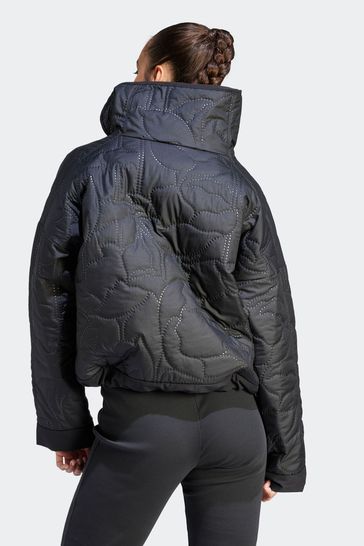Half zip discount black jacket