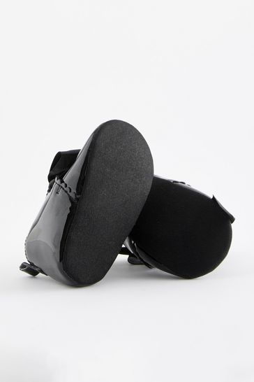 Baby black patent boots hot sale