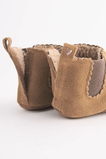 Baby best sale tan boots