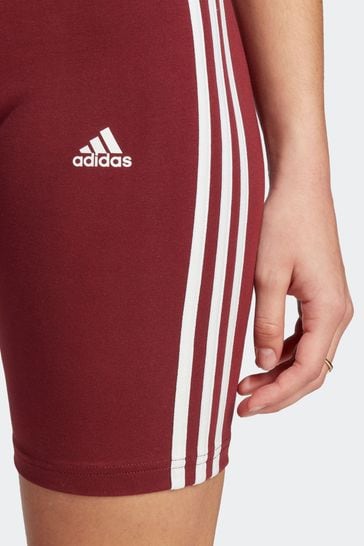 3 stripe shorts top red