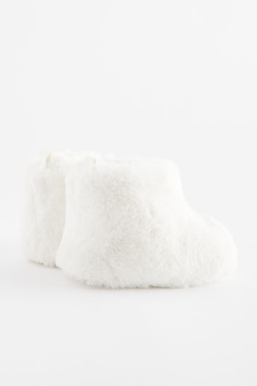 Baby faux fur boots store