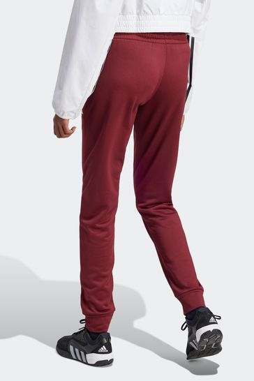 Adidas red joggers hot sale