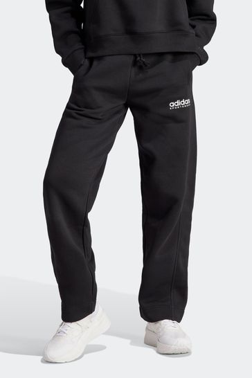 adidas Black Sportswear All Szn Fleece Graphic Joggers