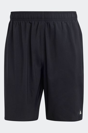 Buy adidas Black Solid CLX Classic Length Swim Shorts from Next Bahrain