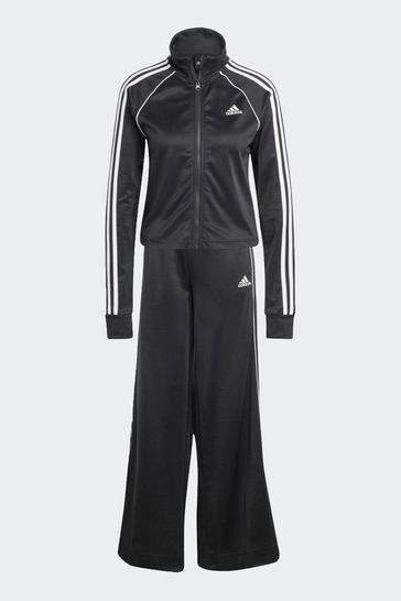 adidas Black Sportswear Teamsport Tracksuit