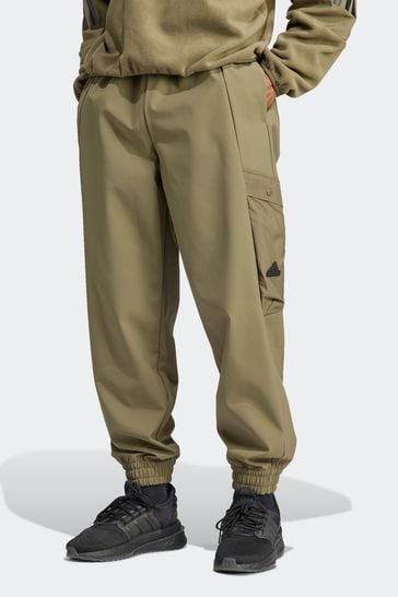 Khaki green adidas tracksuit bottoms deals
