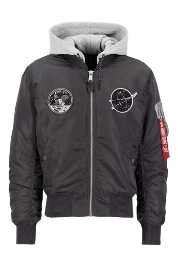 Buy Alpha Industries MA-1 VF Dark Side Flight Hooded 100% Cotton