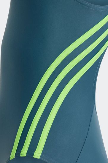 Adidas discount swimsuit green