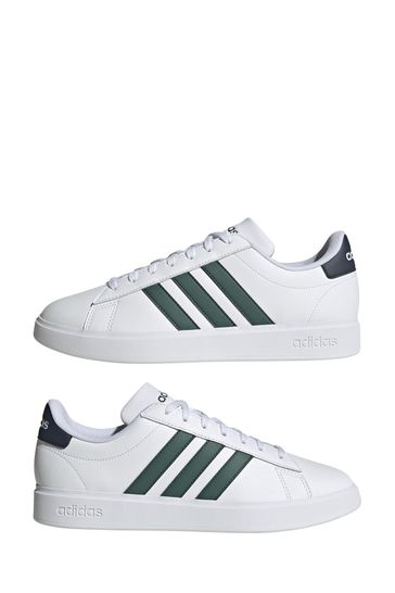 Adidas shoes hotsell white green