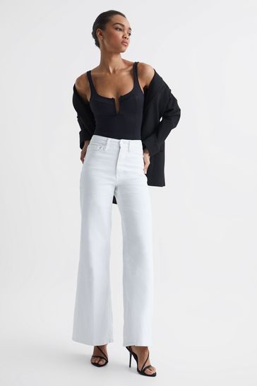Palazzo jeans with top sales