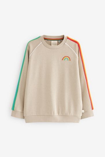 Rainbow 2025 sleeve sweatshirt