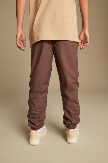 Boys lined clearance cargo trousers