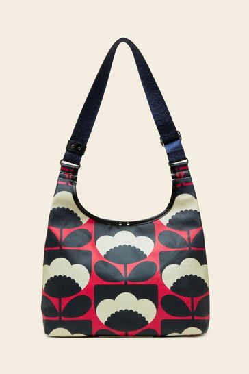 Orla kiely shop red bag