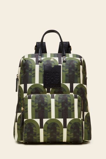 Orla kiely discount bestie backpack grey