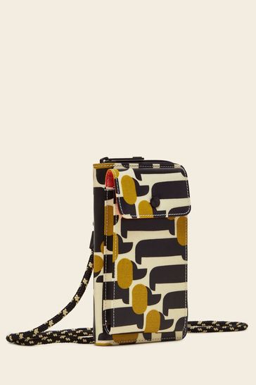 Orla kiely over hot sale and out phone pouch