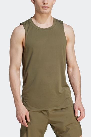 Buy adidas Green Performance Designed for Training Workout Tank