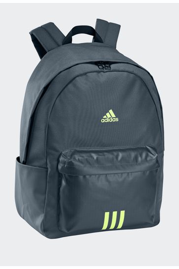 adidas Green Adult Classic Badge of Sport 3-Stripes Backpack