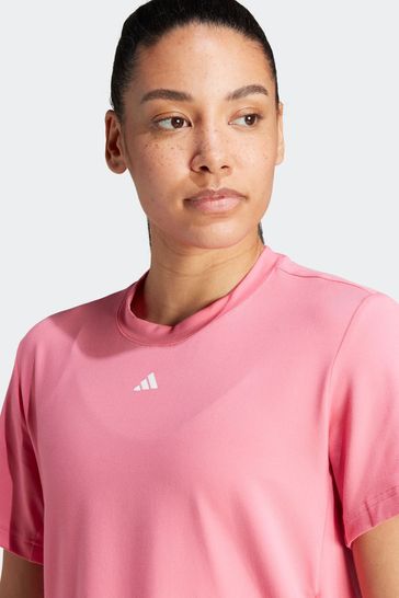 Buy adidas Pink Performance Training Versatile T Shirt from Next