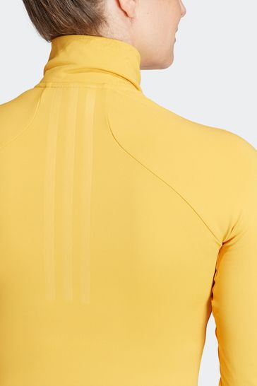Adidas yellow track top deals