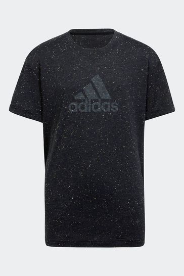 adidas Black Sportswear Future Icons Winners T-Shirt