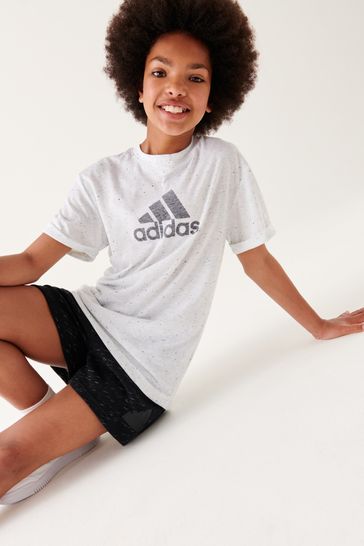 Buy adidas White Future Icons Winners T-Shirt from Next Luxembourg