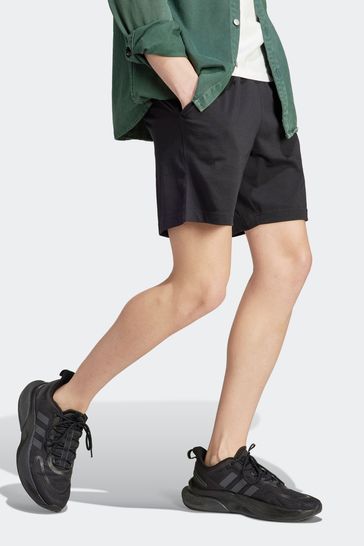 Buy adidas Black Sportswear Aeroready Essentials Single Jersey
