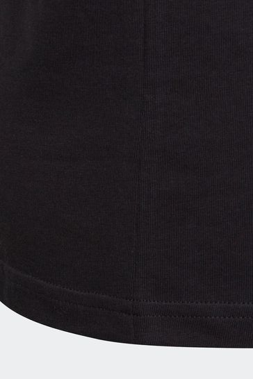 Buy adidas Black Sportswear Essentials Big Logo Cotton T-Shirt from Next USA | Sport-T-Shirts