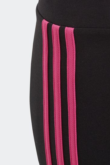 Adidas black sales and pink leggings