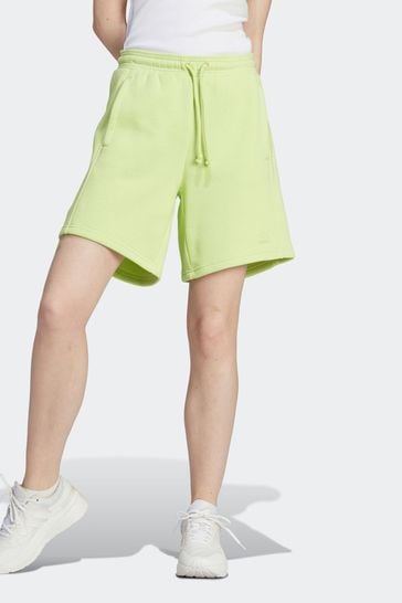 adidas Green Sportswear All Szn Fleece Shorts