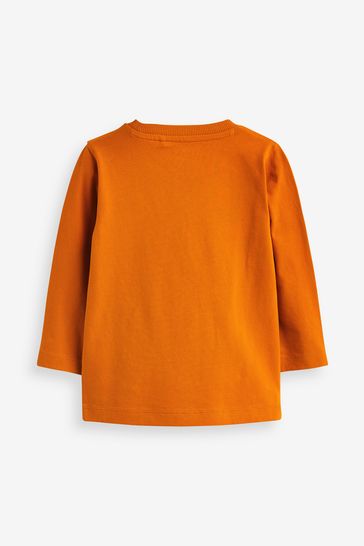 Orange top dog shirt