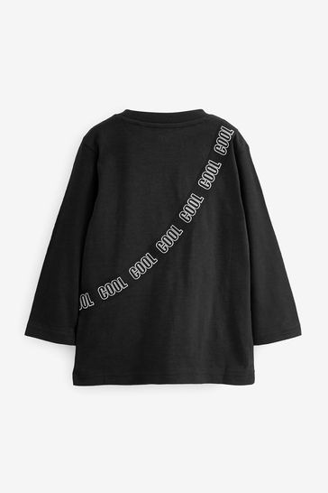 Black off white long sleeve store