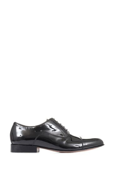 Jones Bootmaker Morpeth Leather Oxford Black Shoes