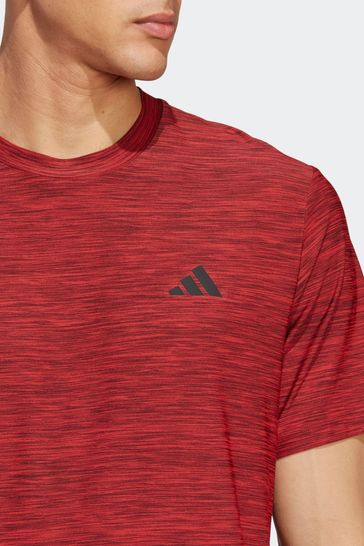 Buy adidas Red PERFORMANCE Train Essentials Stretch Training T