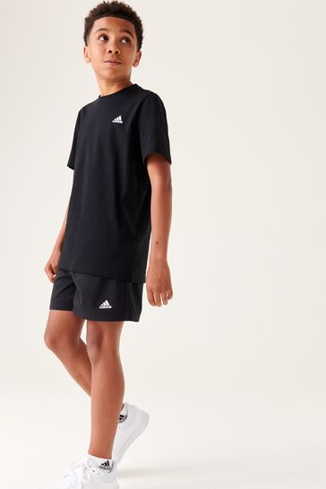 Buy adidas Black Essentials Next from USA Small Shorts Logo Chelsea
