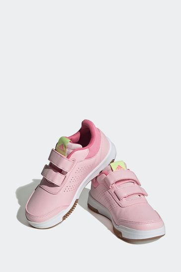 Buy adidas Pink Sportswear Tensaur Hook And Loop Kids Trainers