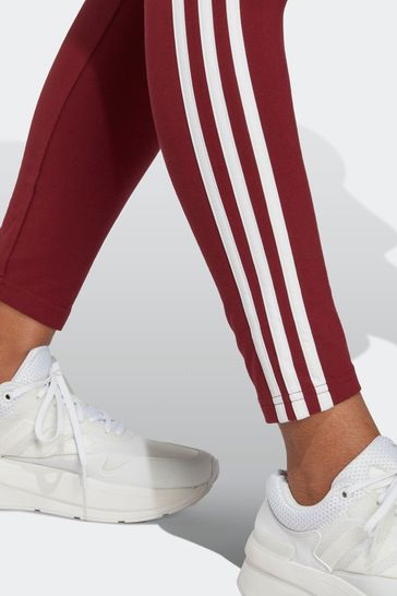 Buy adidas Red Sportswear Essentials 3-Stripes High-Waisted Single Jersey  Leggings from Next USA