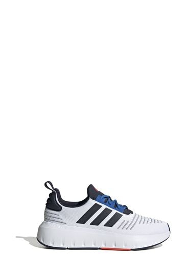 White adidas swift run junior hotsell